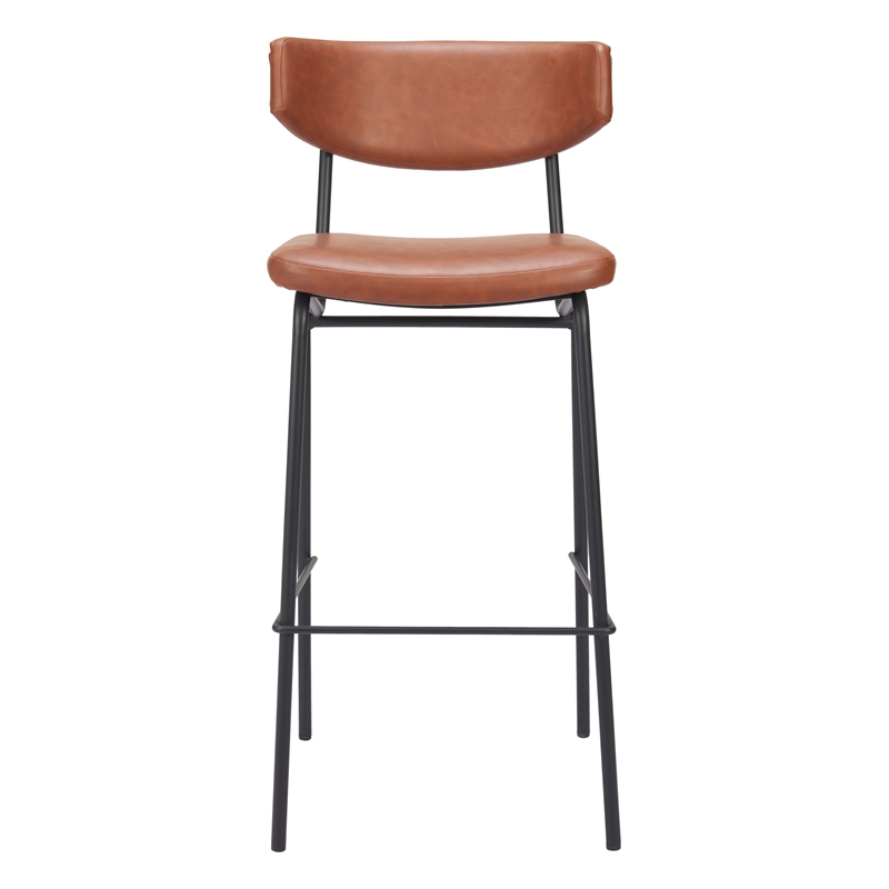 Charon Barstool (Set of 2) Vintage Brown