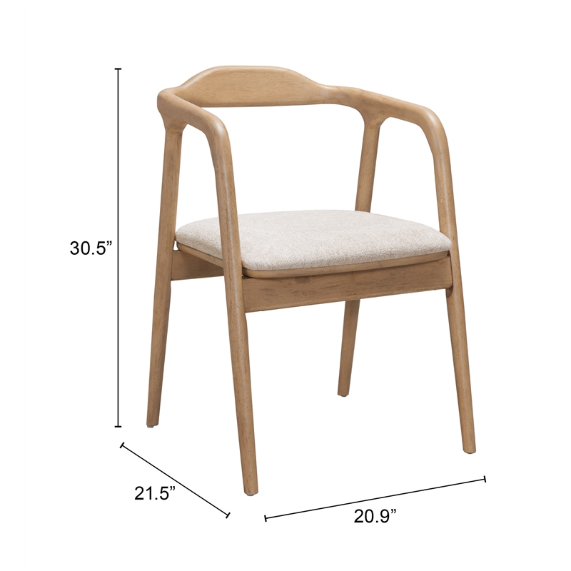 Hosoi Dining Chair Beige