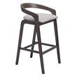 Troy Barstool (Set of 2) Dove Gray & Espresso