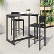 Iska Barstool (Set of 2) Black