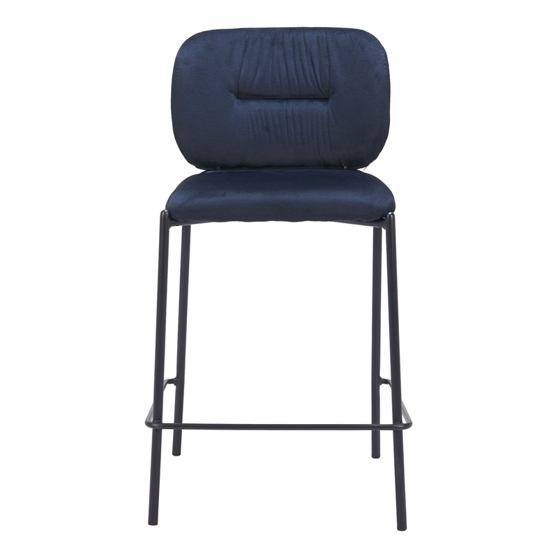 Plat Counter Stool (Set of 2) Blue