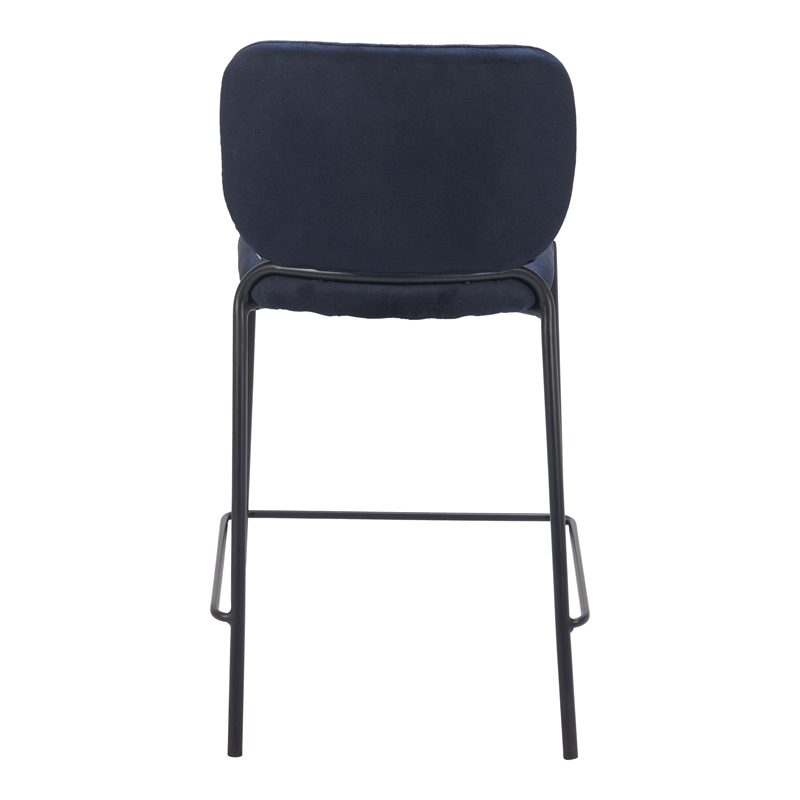 Plat Counter Stool (Set of 2) Blue