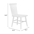 Zeilen Dining Chair (Set of 2) White