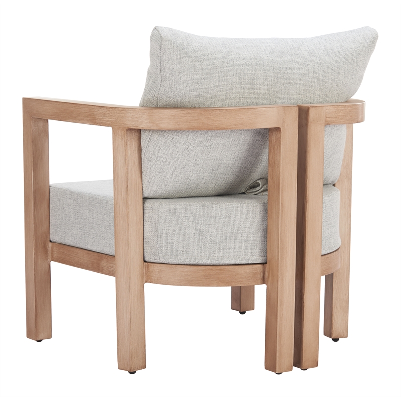 Leto Armchair Gray Indoor