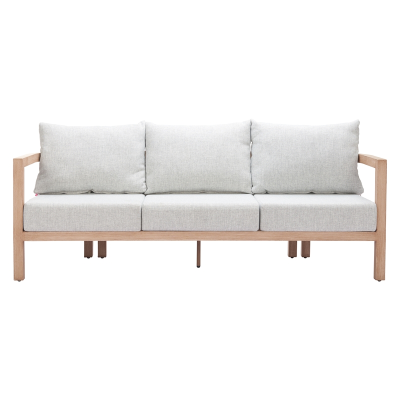 Leto Outdoor Collection Sofa Gray