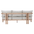 Leto Outdoor Collection Sofa Gray