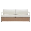 Gelo Sofa White & Brown