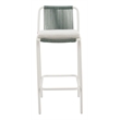 Luft Barstool (Set of 2) White & Green