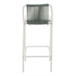 Luft Barstool (Set of 2) White & Green