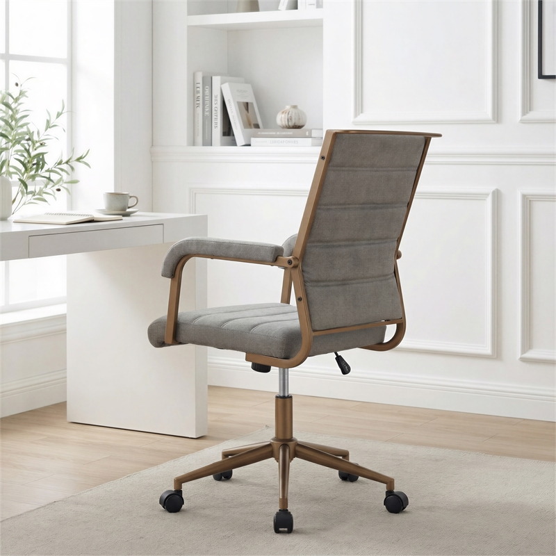 Auction Office Chair Gray