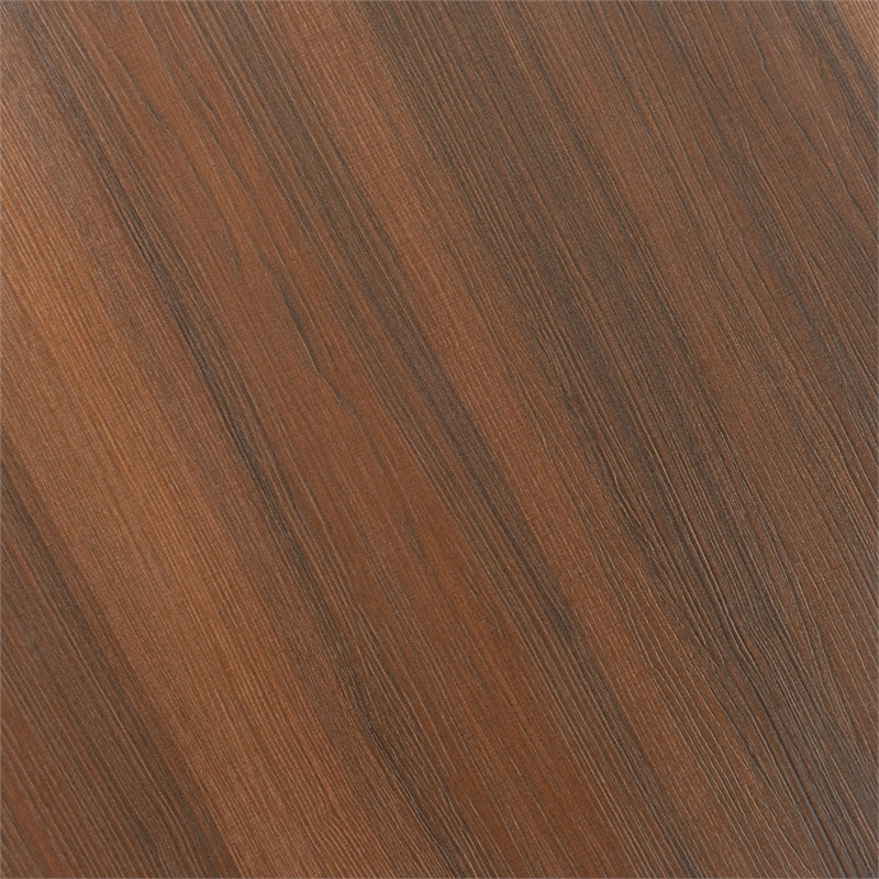 ZUO Gazebo Cast Aluminum Frame Bistro Table in Walnut
