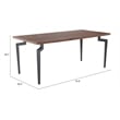 Kani Dining Table Walnut