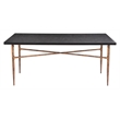 Nida Dining Table Black & Bronze
