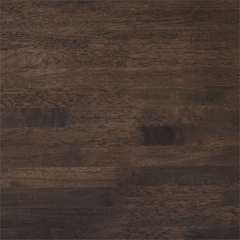 ZUO Eazy Solid Rubber Wood Frame Dining Table in Espresso