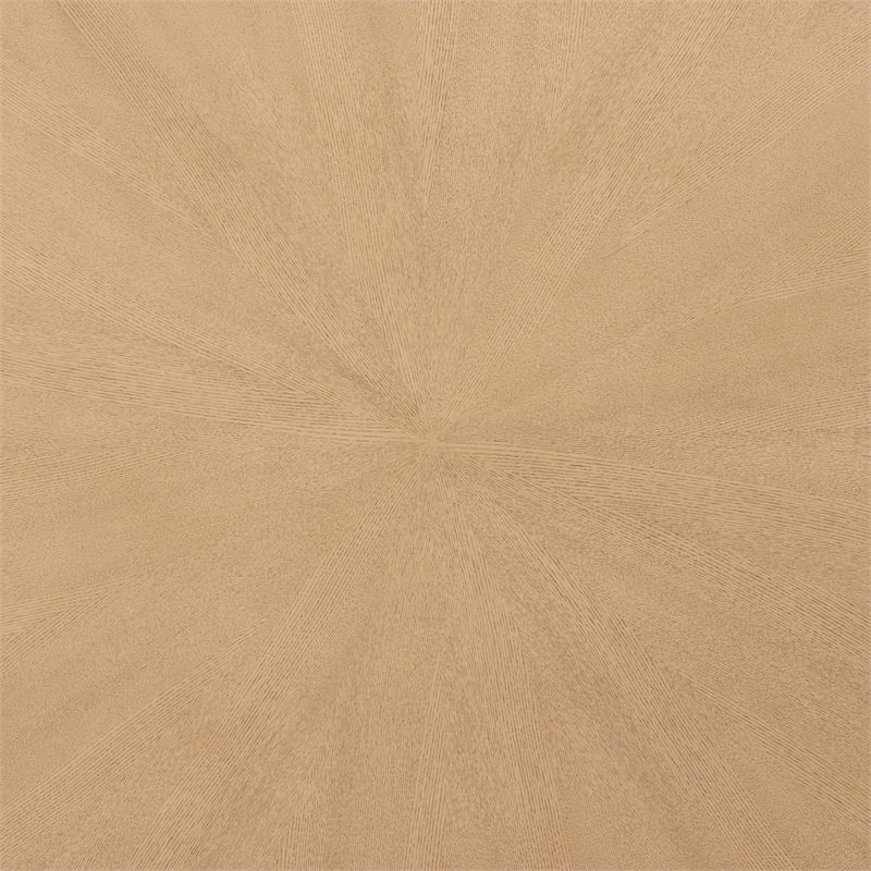 ZUO Disque Rubber Wood Dining Table in Natural