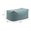 Aroz Outdoor Collection Ottoman Green