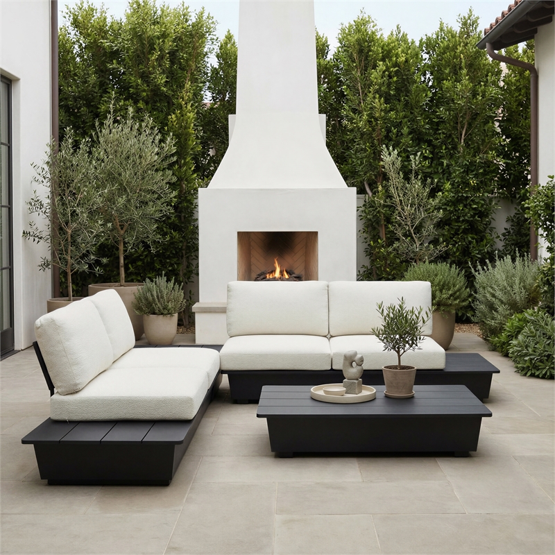 Tien RHF Loveseat Beige