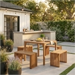 Riviera Extendable Dining Table Natural