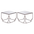 Arzon Coffee Table Set (2-Piece) Bronze