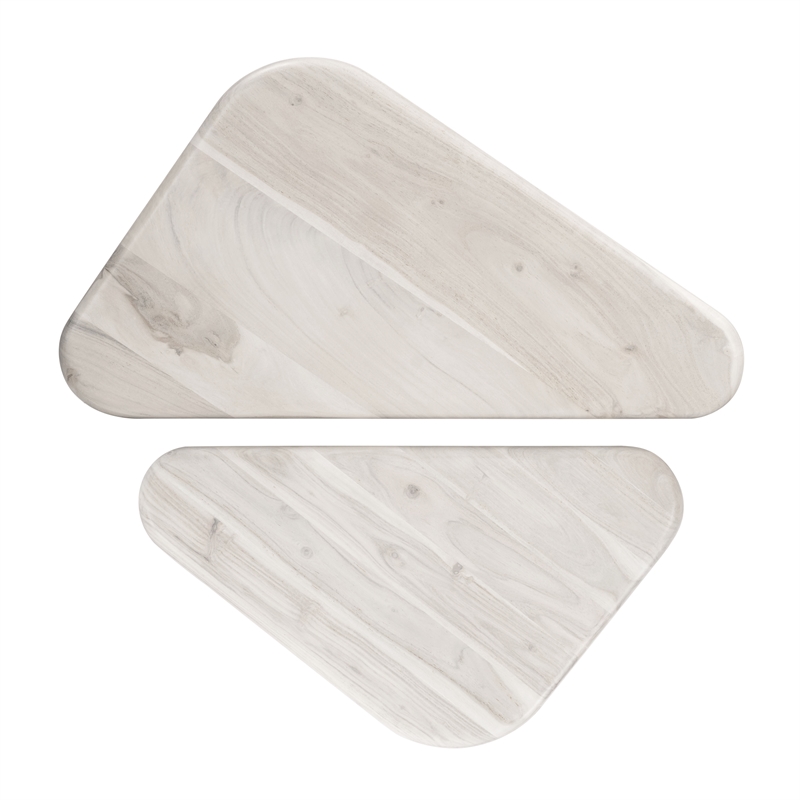 Navidic Coffee Table Set (2-Piece) Whitewashed