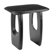 ZUO Arasan Solid Acacia Wood Accent Table in Black