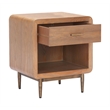 Vidaz Side Table Brown