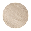 Eda Side Table White & Natural