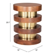 Marigot Side Table Walnut