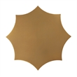 Osam Side Table Gold & Beige