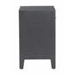 ZUO Noite Painted Fir Wood Side Table in Multi-Color