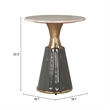 Glasa Side Table Multicolor