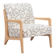 Runa Accent Chair Beige & Natural