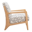 Runa Accent Chair Beige & Natural