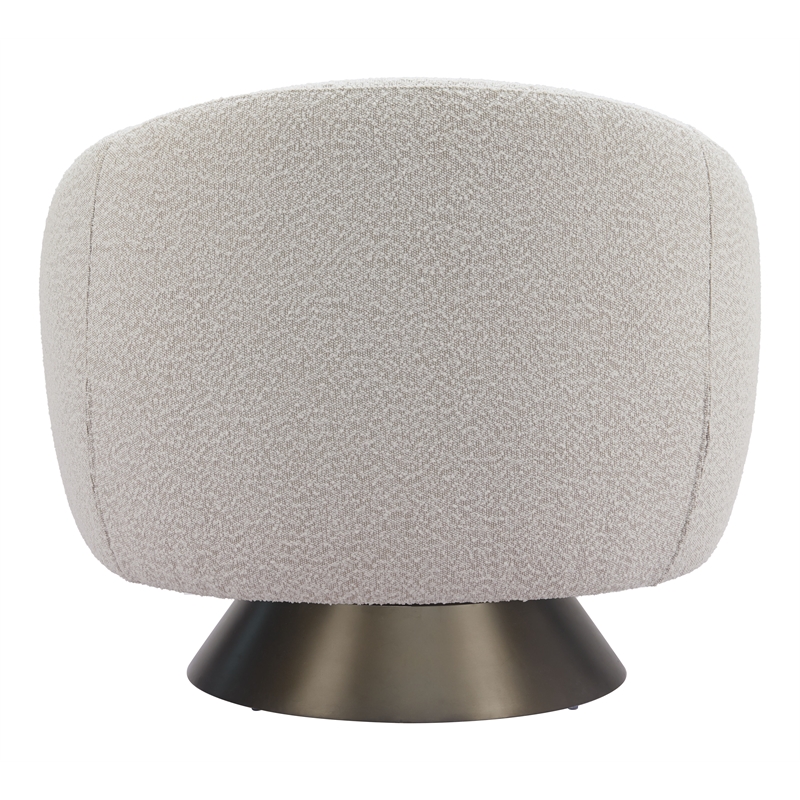Modan Swivel Chair Misty Gray