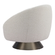 Modan Swivel Chair Misty Gray