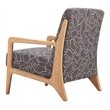 Runa Accent Chair Gray & Natural