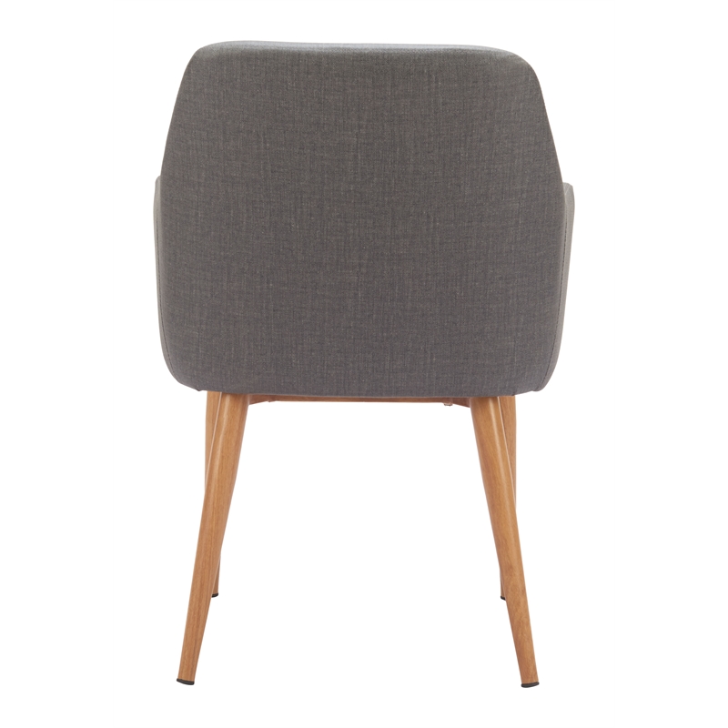 Wisom Dining Chair (Set of 2) Gray