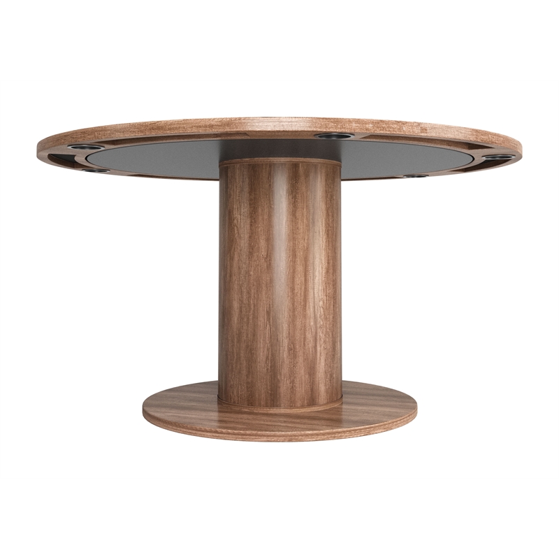 ZUO Vault Engineered Wood 2-in-1 Dining/Gaming Table in Brown