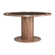 ZUO Vault Engineered Wood 2-in-1 Dining/Gaming Table in Brown