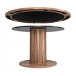 ZUO Vault Engineered Wood 2-in-1 Dining/Gaming Table in Brown