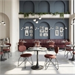 Bite Bistro Table Gray & Black