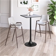 Spot Bar Table Gray & Black