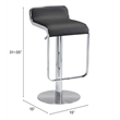 Equino Barstool Black