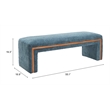 Scatola Bench Blue Indoor