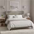 ZUO Dusa Polyester Fabric Upholstered Queen Bed in Green