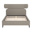 ZUO Dusa Polyester Fabric Upholstered Queen Bed in Green