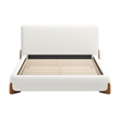 Baris Queen Bed Ivory