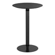 ZUO Derry MDF Top and Steel Frame Counter Table in Black