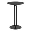 ZUO Derry MDF Top and Steel Frame Counter Table in Black