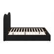 Sele King Bed Black Indoor